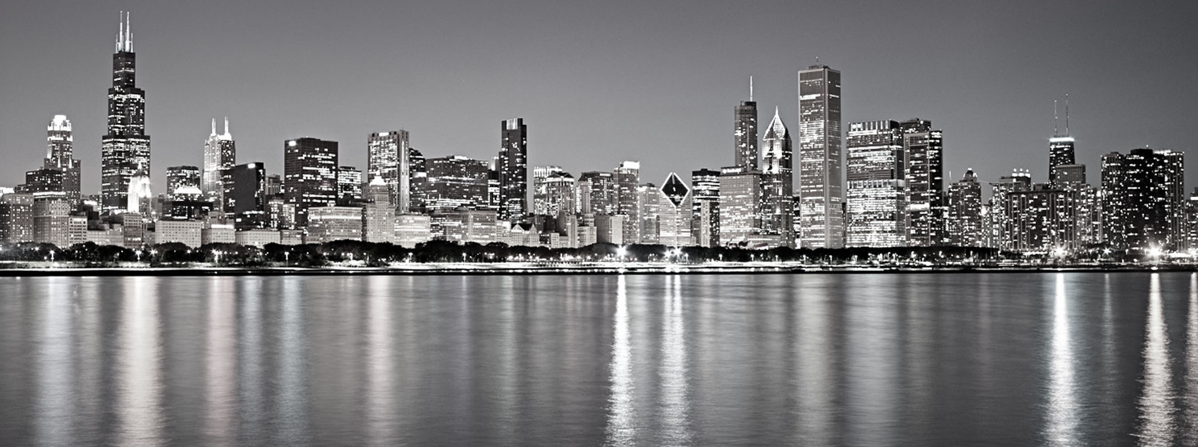 skyline image bw