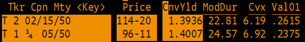 Bbg tickers